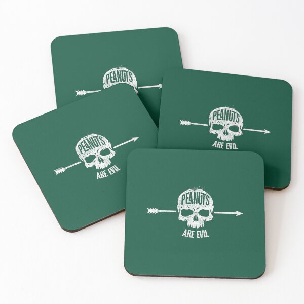 Item preview, Peanuts are Evil-Skull and Arrow Peanut Allergy  designed and sold by StyleyTshirts8.