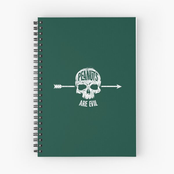Item preview, Peanuts are Evil-Skull and Arrow Peanut Allergy  designed and sold by StyleyTshirts8.