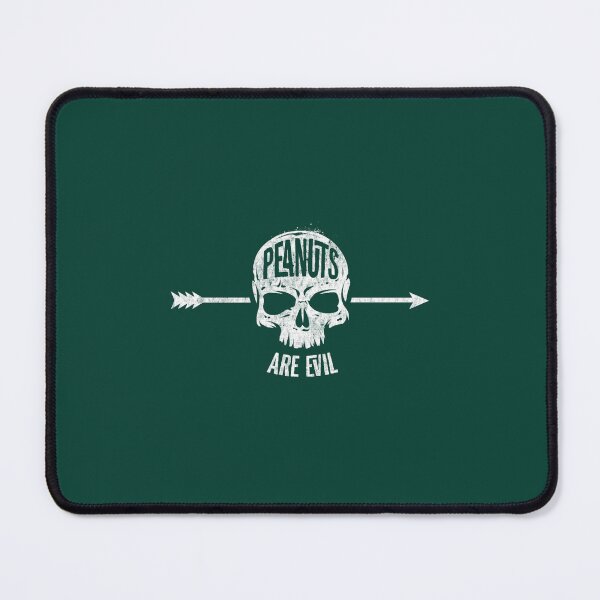 Item preview, Peanuts are Evil-Skull and Arrow Peanut Allergy designed and sold by StyleyTshirts8.