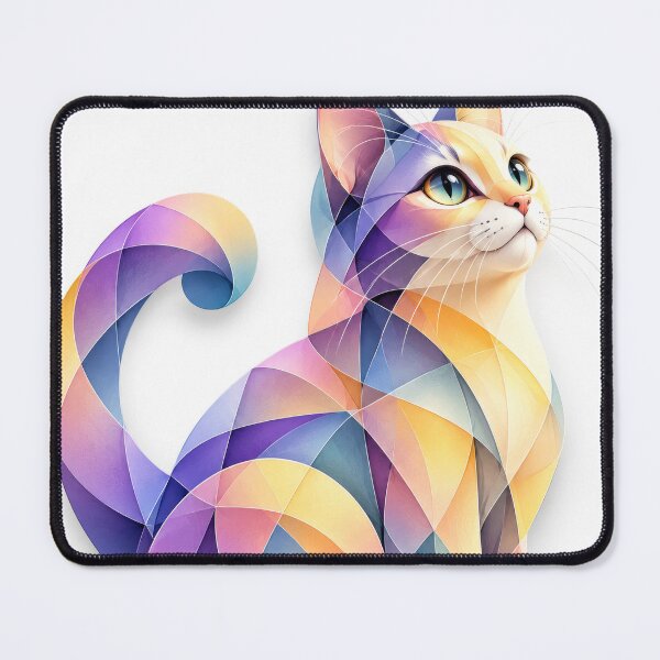 Item preview, Pastel Polygon Cat designed and sold by The-Library.