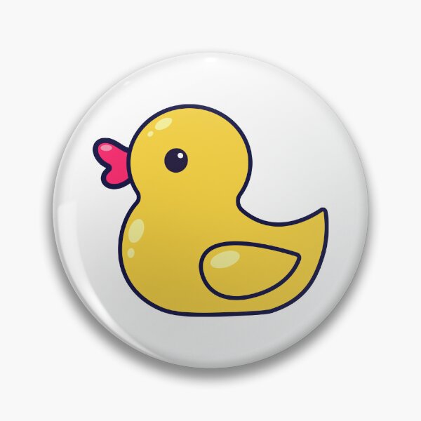 Item preview, Cute Yellow Rubber Bath Duck designed and sold by MayartLab.