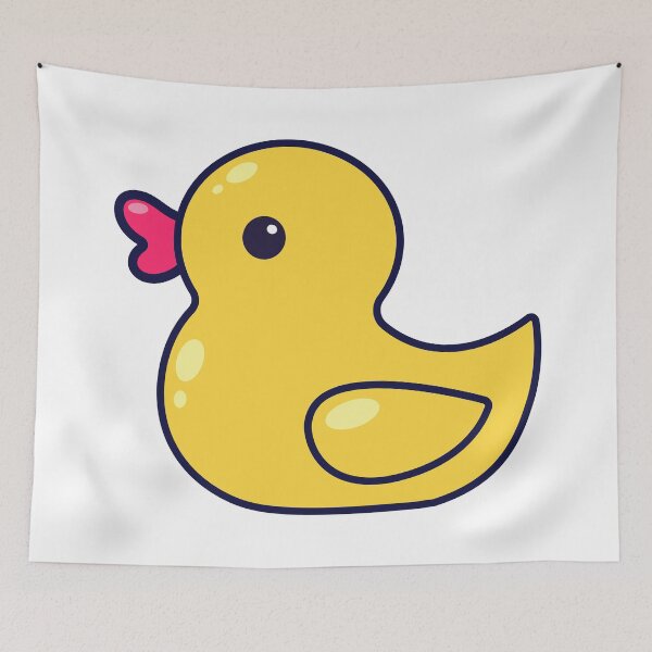 Item preview, Cute Yellow Rubber Bath Duck designed and sold by MayartLab.