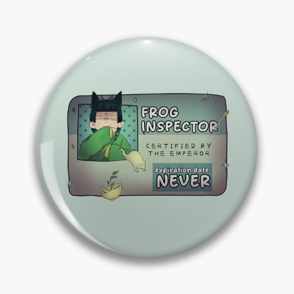 Item preview, Doodle Frog Inspector  designed and sold by Izaa-aart.