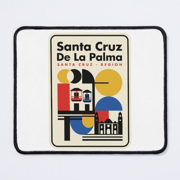 Item preview, Retro Santa Cruz De La Palma Bauhaus Geometric Skyline designed and sold by k3rstman1.