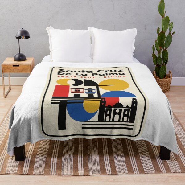 Item preview, Retro Santa Cruz De La Palma Bauhaus Geometric Skyline designed and sold by k3rstman1.