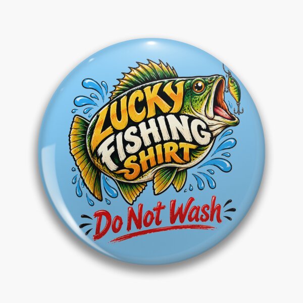 Item preview, Lucky Fishing Shirt Do Not Wash – Funny Fisherman Catfish Humor Art designed and sold by Evelashop.