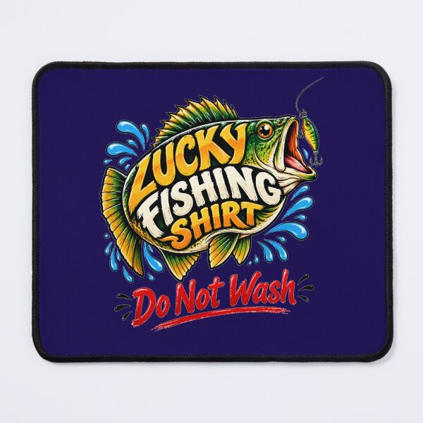 Item preview, Lucky Fishing Shirt Do Not Wash – Funny Fisherman Catfish Humor Art designed and sold by Evelashop.