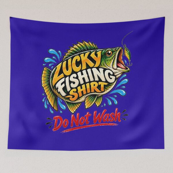 Item preview, Lucky Fishing Shirt Do Not Wash – Funny Fisherman Catfish Humor Art designed and sold by Evelashop.
