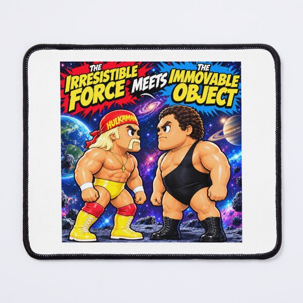 Item preview, Irresistibile Force Meets Immovable Object designed and sold by WretroMania.