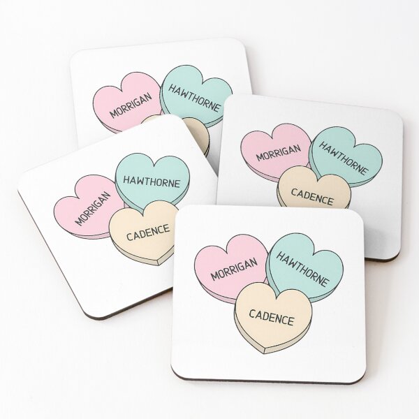 Item preview, Nevermoor Series Candy Hearts designed and sold by LanoraKeene.