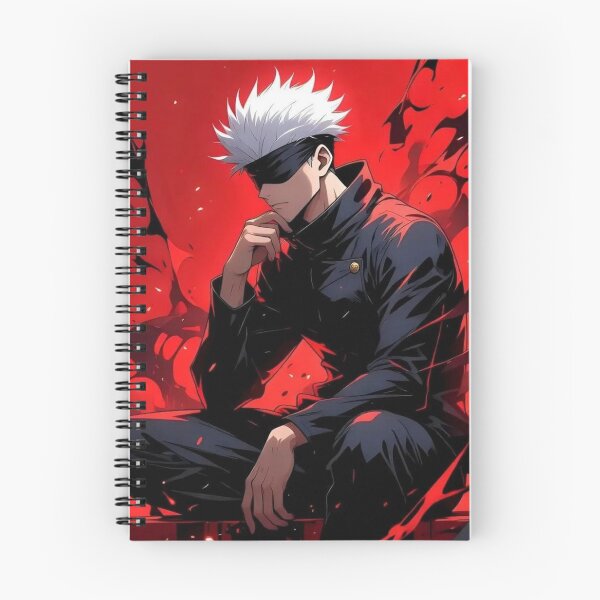 Item preview, Gojo Satoru Red Energy Pose – Jujutsu Kaisen Art designed and sold by frantuliuss.