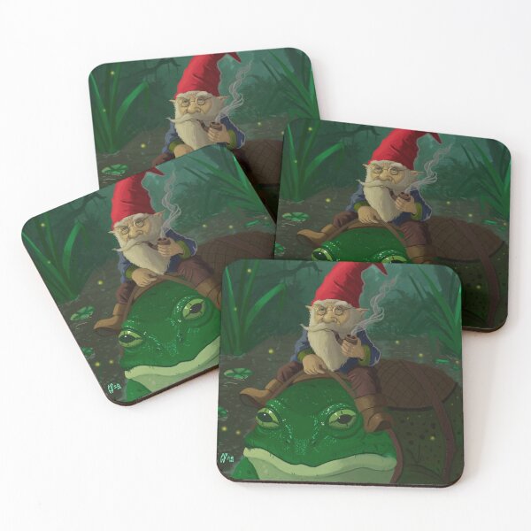 Item preview, Gnome riding a toad designed and sold by genesisvandrake.