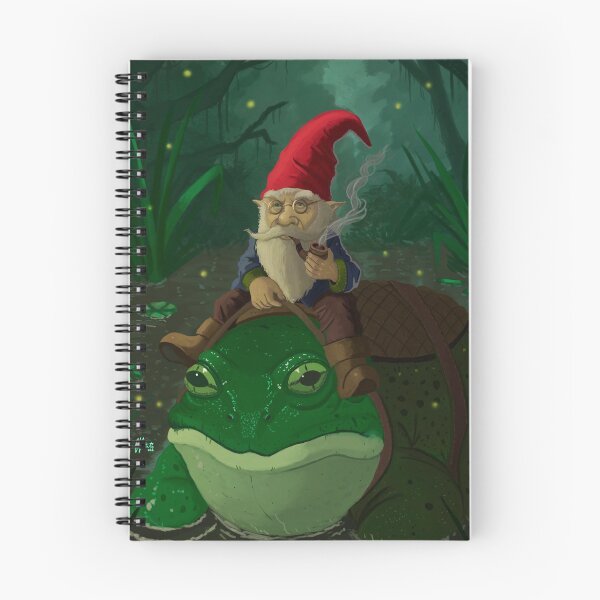 Item preview, Gnome riding a toad designed and sold by genesisvandrake.