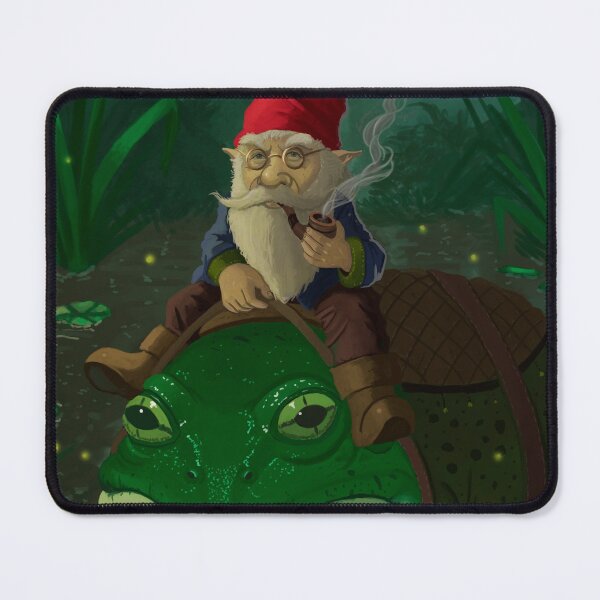 Item preview, Gnome riding a toad designed and sold by genesisvandrake.