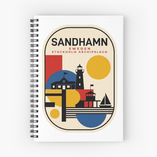 Item preview, Retro Sandhamn Bauhaus Geometric Skyline designed and sold by k3rstman1.