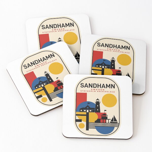 Item preview, Retro Sandhamn Bauhaus Geometric Skyline designed and sold by k3rstman1.