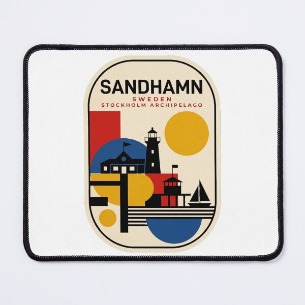 Item preview, Retro Sandhamn Bauhaus Geometric Skyline designed and sold by k3rstman1.