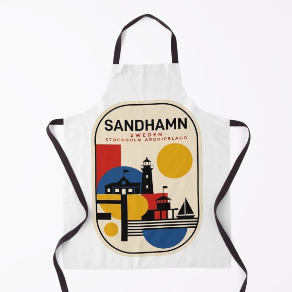 Item preview, Retro Sandhamn Bauhaus Geometric Skyline designed and sold by k3rstman1.