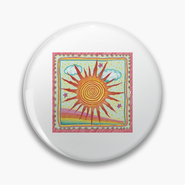 Item preview, Naive Spiral Sun - Aesthetic Doodle and Good Vibes designed and sold by conamor-bymel.