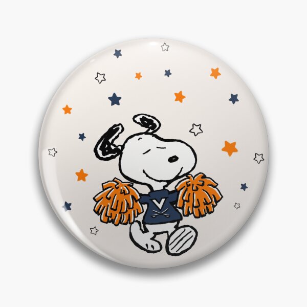 Item preview, UVA Dog Pin designed and sold by duckfishdesign.