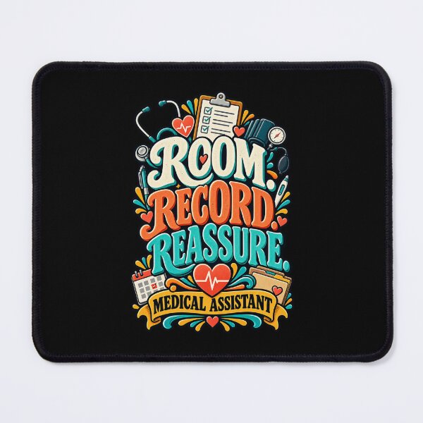 Item preview, Room Record Reassure Medical Assistant designed and sold by MOTIFOLK.