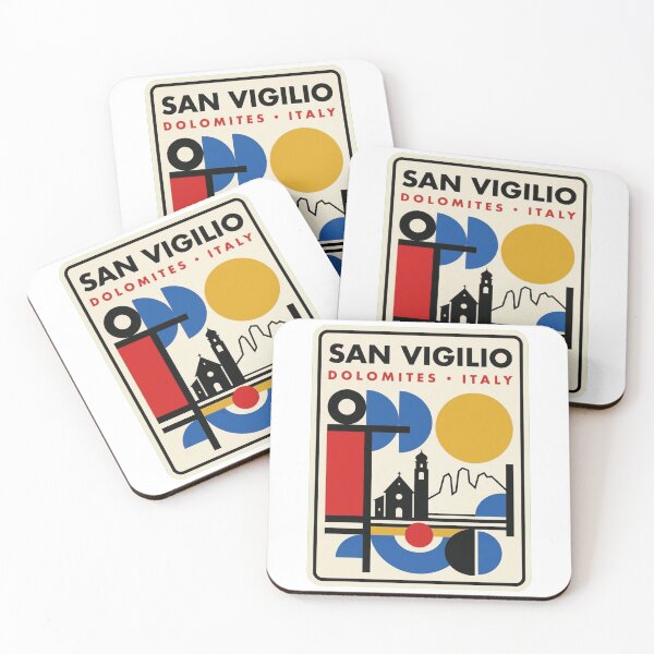 Item preview, Retro San Vigilio Bauhaus Geometric Skyline designed and sold by k3rstman1.