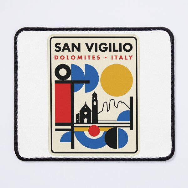 Item preview, Retro San Vigilio Bauhaus Geometric Skyline designed and sold by k3rstman1.