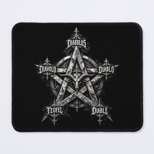 Item preview, The Devil in 5 Names Pentagram designed and sold by MarkColeImaging.