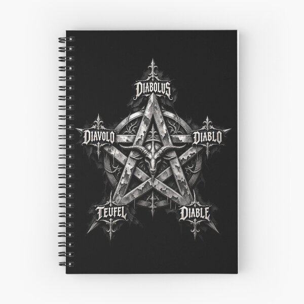 Item preview, The Devil in 5 Names Pentagram designed and sold by MarkColeImaging.