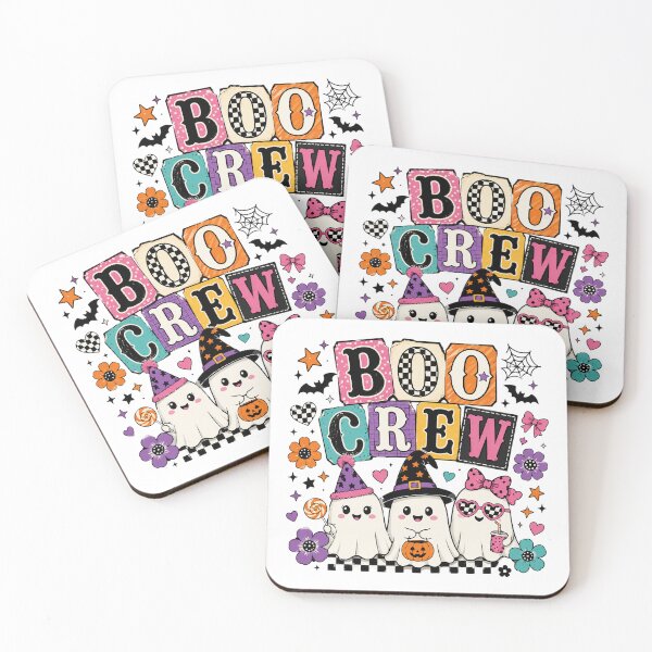Item preview, Boo Crew Cute Ghosts – Girly Halloween designed and sold by Travelslightly.