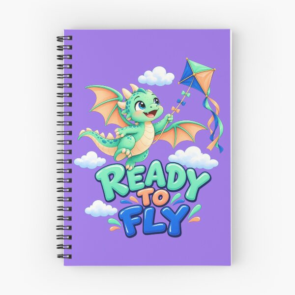 Item preview, Ready To Fly Cute Baby Dragon designed and sold by MH Digital Studio .