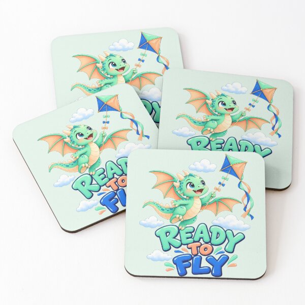 Item preview, Ready To Fly Cute Baby Dragon designed and sold by MH Digital Studio .
