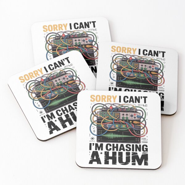 Item preview, I'm Chasing A Hum -  Funny Sound Engineer designed and sold by HappyDelights.