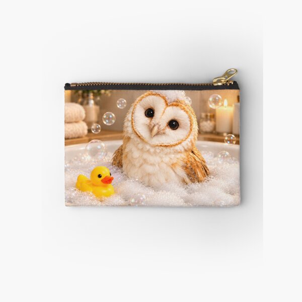 Item preview, Barn Owl Bathtub Bubble Soak designed and sold by Sillytoe.