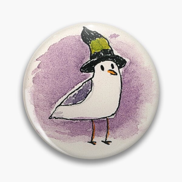 Item preview, Unsuspicious Spooky Seagull designed and sold by Cathionelle.