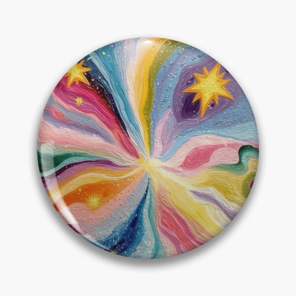 Item preview, Retro Psychedelic Galaxy - Cosmic Waves and Stars designed and sold by conamor-bymel.