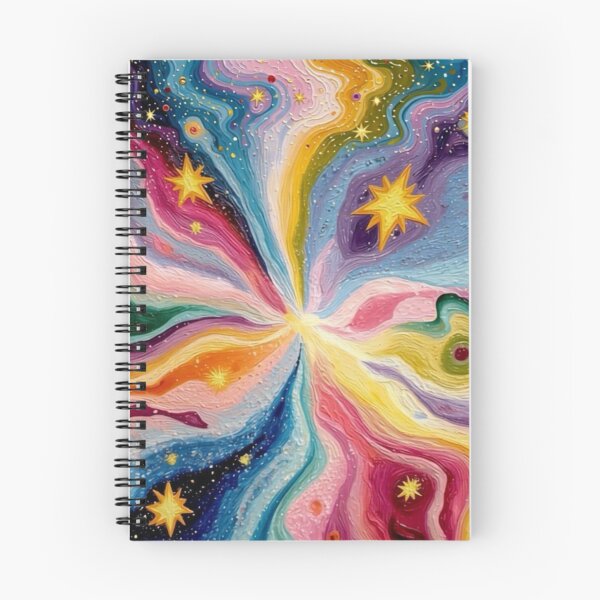 Item preview, Retro Psychedelic Galaxy - Cosmic Waves and Stars designed and sold by conamor-bymel.
