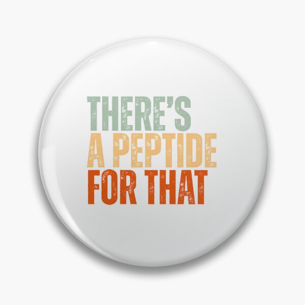 Item preview, There’s a Peptide for That – Funny Science & Fitness Humor designed and sold by Dondonmart.