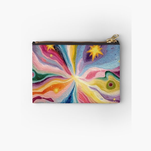 Item preview, Retro Psychedelic Galaxy - Cosmic Waves and Stars designed and sold by conamor-bymel.