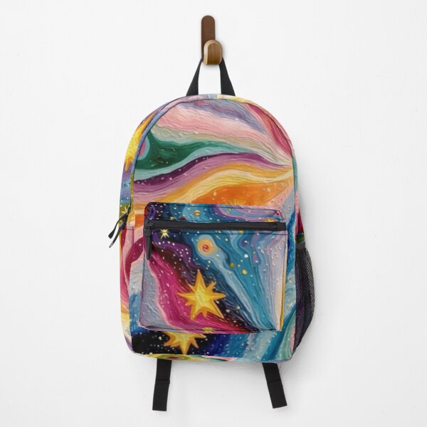 Item preview, Retro Psychedelic Galaxy - Cosmic Waves and Stars designed and sold by conamor-bymel.