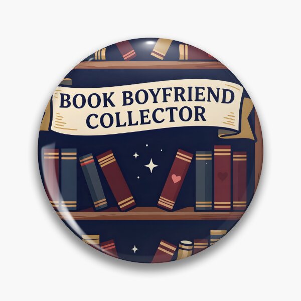 Item preview, Book Boyfriend Collector - Bookshelf of Hearts designed and sold by chill-a-lot.