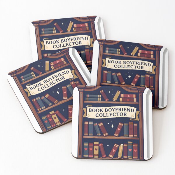 Item preview, Book Boyfriend Collector - Bookshelf of Hearts designed and sold by chill-a-lot.