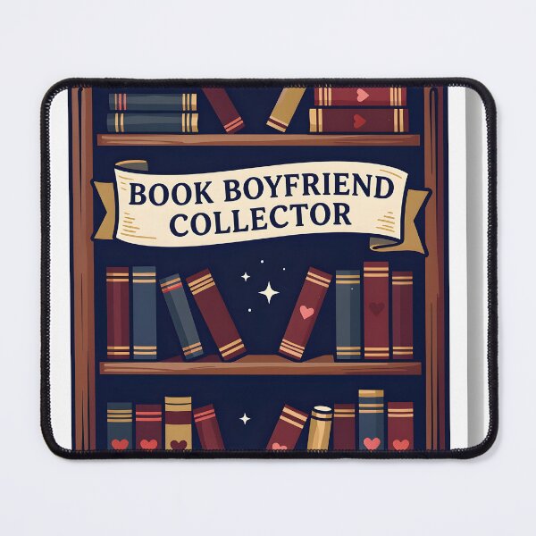 Item preview, Book Boyfriend Collector - Bookshelf of Hearts designed and sold by chill-a-lot.