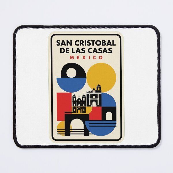 Item preview, Retro San Cristobal De Las Casas Bauhaus Geometric Skyline designed and sold by k3rstman1.