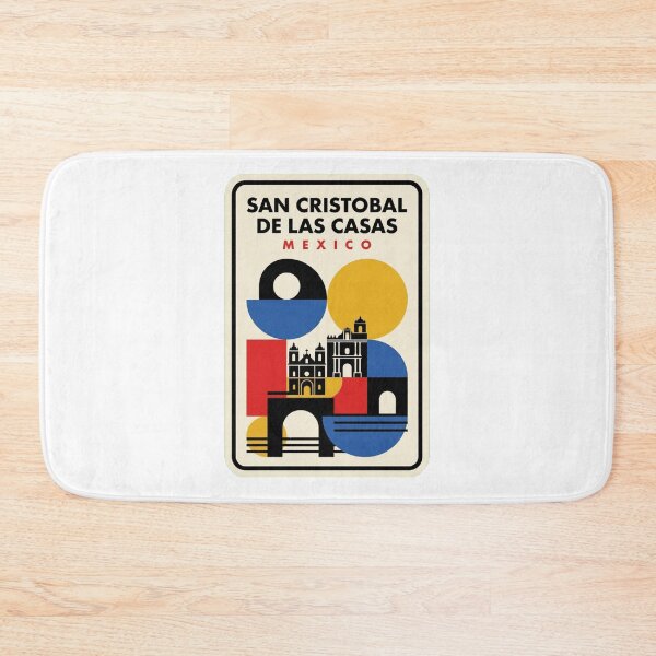Item preview, Retro San Cristobal De Las Casas Bauhaus Geometric Skyline designed and sold by k3rstman1.