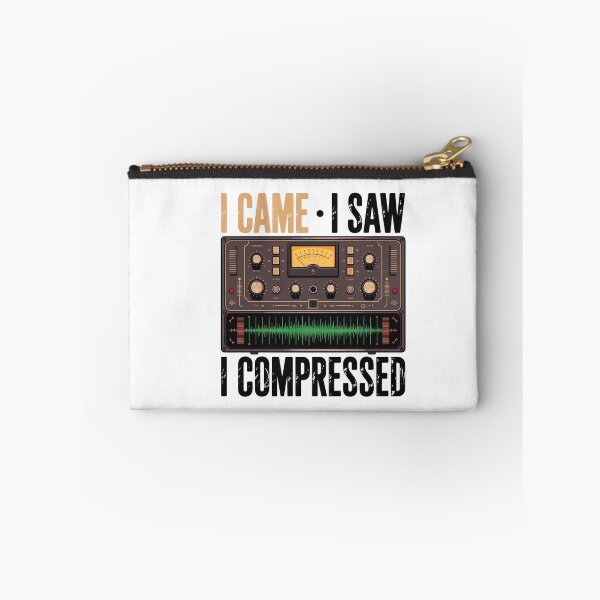 Item preview, I Came I Saw I Compressed - Audio Sound Engineer Quote designed and sold by HappyDelights.