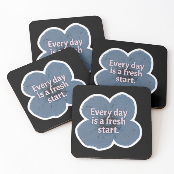 Item preview, Every Day Is a Fresh Start designed and sold by barfikalart.