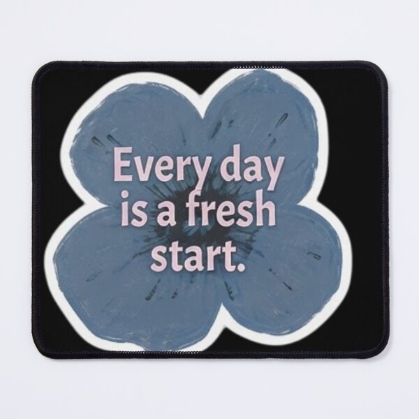 Item preview, Every Day Is a Fresh Start designed and sold by barfikalart.