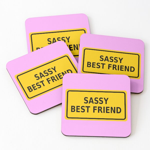 Item preview, Sassy Best Friend Label designed and sold by Karate Octopus.