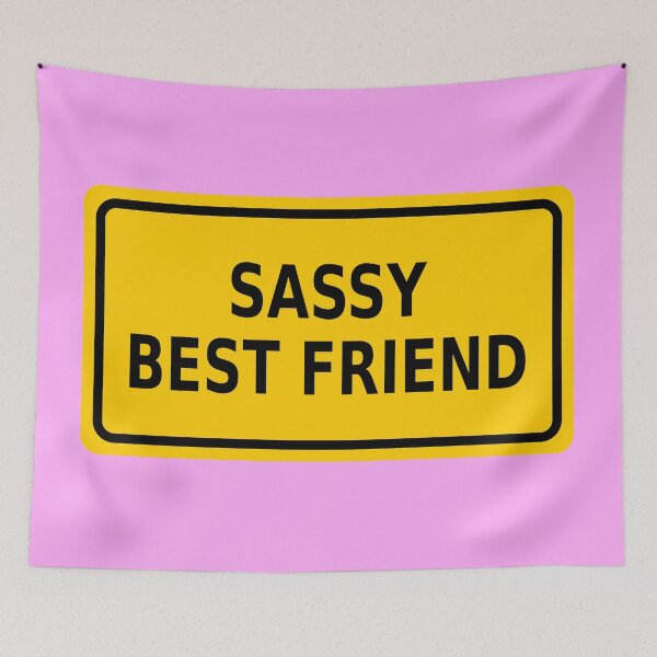 Item preview, Sassy Best Friend Label designed and sold by Karate Octopus.